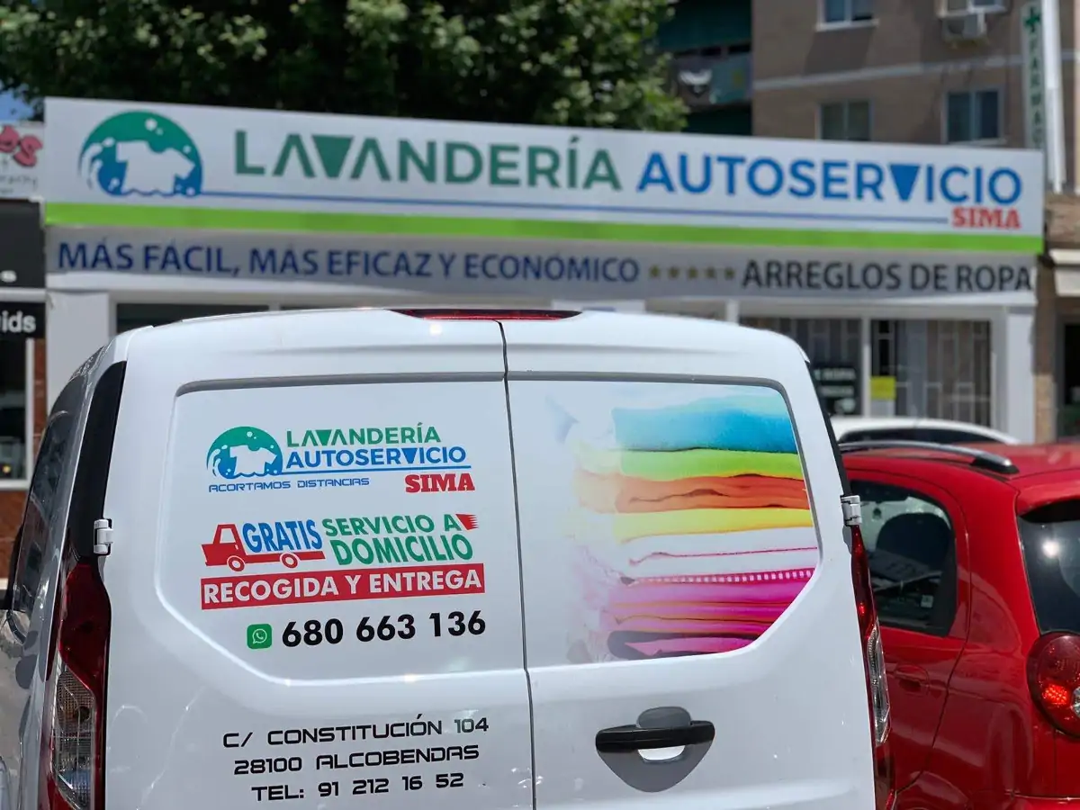 Lavandería autoservicio Sima II en Alcobendas