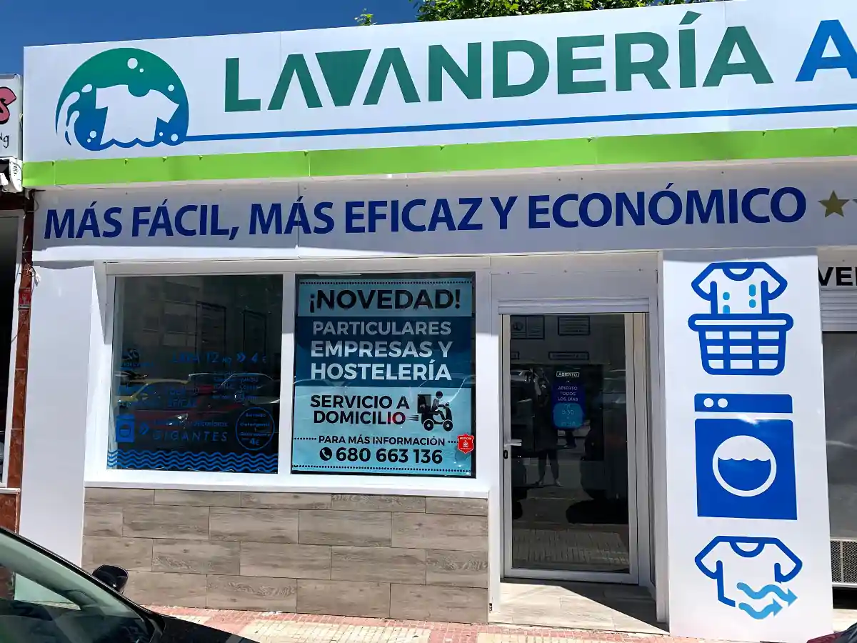 Lavandería autoservicio industrial Sima I en Alcobendas