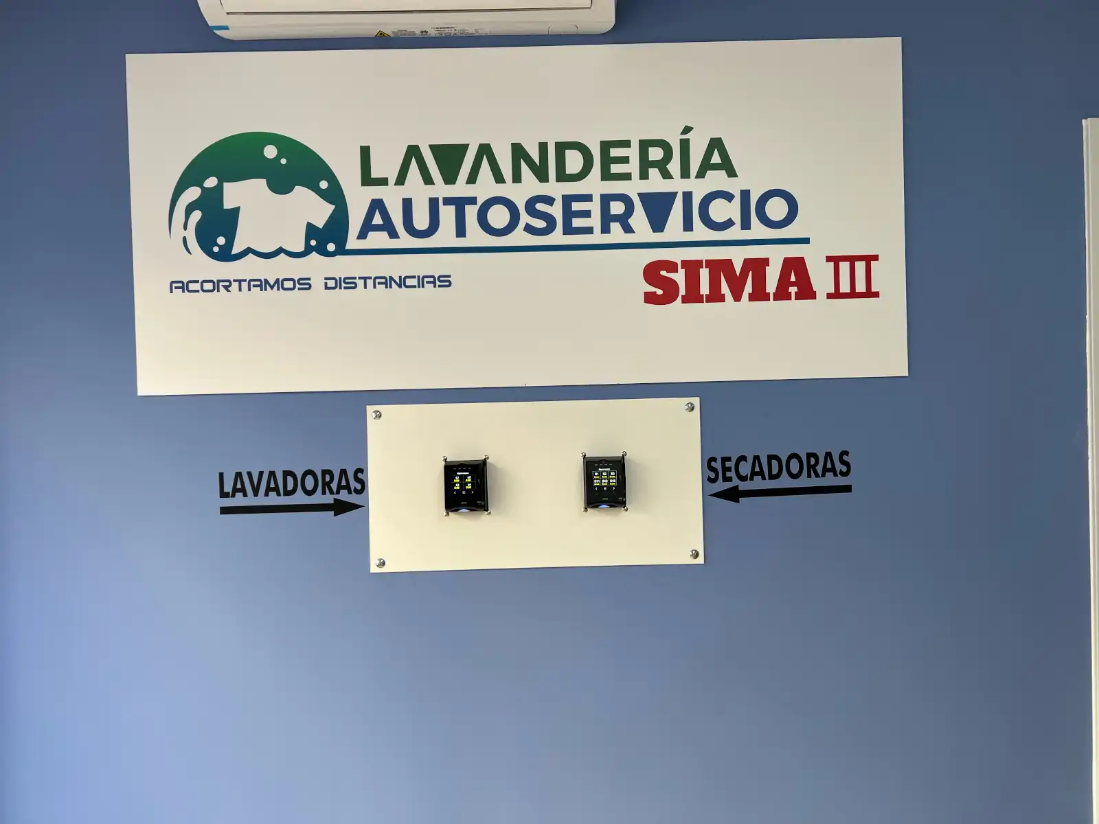 Lavandería autoservicio Sima III en Alcobendas y San Sebastián de los Reyes